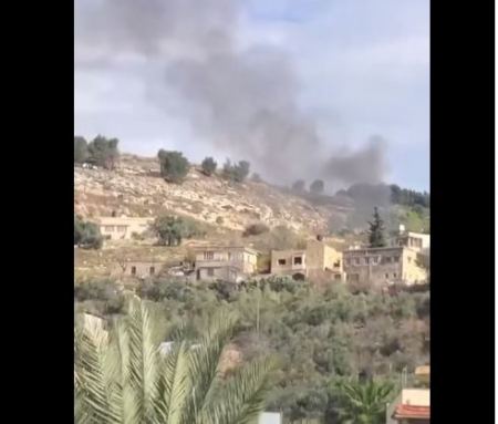 مستوطنون يهاجمون منازل بقرية برقة في نابلس